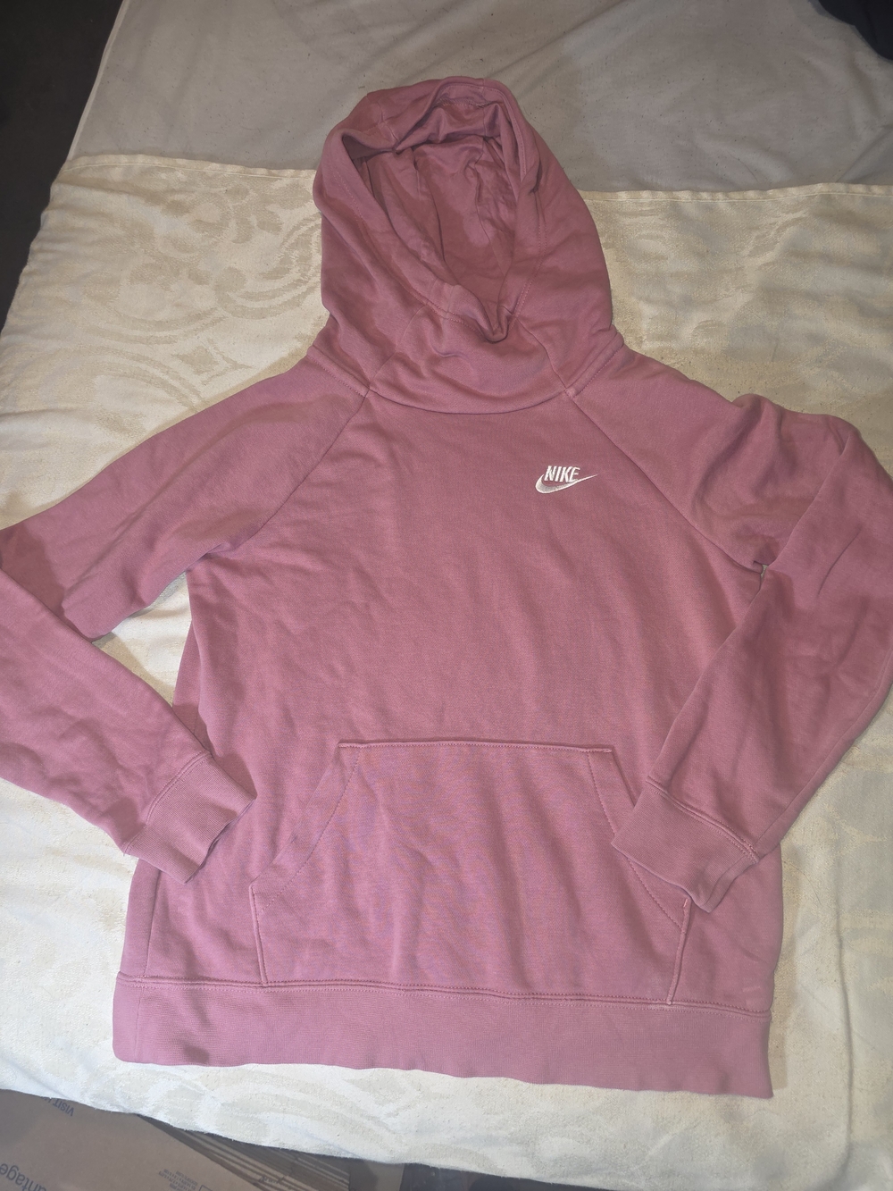 Nike Women's Rose Cowl Neck Hoodie Sweatshirt